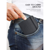 Carnet de poche AISBUGUR 2-Pack, 320 pages, 3.7x5.7 Noir