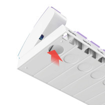 Organisateur Pilules Hebdo EZY DOSE AM/PM, 7 Jours, Bleu/Purple