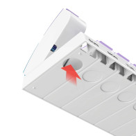 Organisateur Pilules Hebdo EZY DOSE AM/PM, 7 Jours, Bleu/Purple