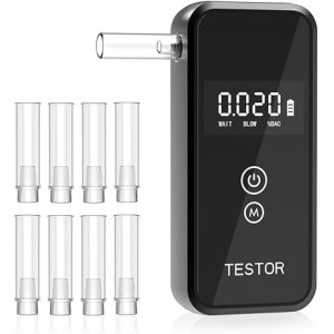 Portable Breathalyzers with Reusable Mouthpieces for Alcohol Testing