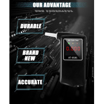 2025 Portable Breathalyzer – Easy-to-Use Alcohol Tester with Backlit Display