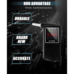 2025 Portable Breathalyzer – Easy-to-Use Alcohol Tester with Backlit Display