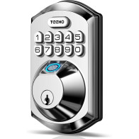 TEEHO TE002 Fingerprint Door Lock - Keyless, Smart, Easy Install