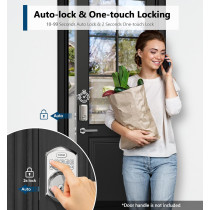 TEEHO TE002 Fingerprint Door Lock - Keyless, Smart, Easy Install