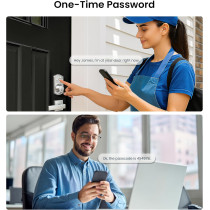 Serrure Biométrique Veise Sans Clé, Verrou Auto, Nickel