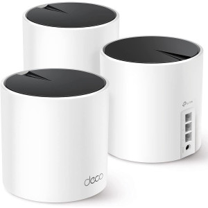 TP-Link Deco X55 AX3000 WiFi 6 Mesh System - 6500 Sq.Ft Coverage (3-Pack)