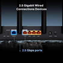 TP-Link Archer BE6500 Wi-Fi 7 : Routeur 2.5 Gbps, 90 appareils