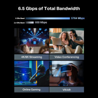 TP-Link Archer BE6500 Wi-Fi 7 : Routeur 2.5 Gbps, 90 appareils