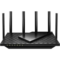Routeur TP-Link Archer AXE75 WiFi 6E Tri-Bande 5400 Mbps, 6GHz, OneMesh, VPN, WPA3, CPU Quad-Core