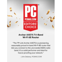 TP-Link AXE5400 WiFi 6E Router | 2025 PCMag Editor's Choice