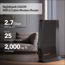NETGEAR Nighthawk CAX30 : Modem Routeur WiFi 6 AX2700