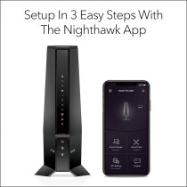 NETGEAR Nighthawk CAX30: DOCSIS 3.1 Modem & WiFi 6 Router AX2700