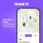 Tile Mate by Life360 - Traceur Bluetooth pour clés et objets, compatible iOS/Android, 1 pièce noir