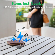 Air Tracker Tags 4 Pack – Localisateur Bluetooth pour iOS