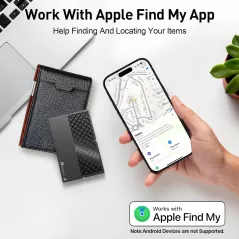 Tracker Bluetooth Apple MFi 2025 – Localisateur GPS iOS, 10 ans batterie