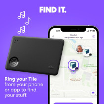 Tile by Life360 Slim - Bluetooth Tracker & Wallet Finder for Phones