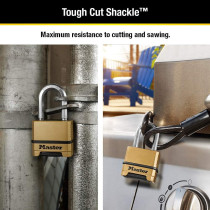 Cadenas Master Lock Gold Résistant Intempéries, 2 Packs