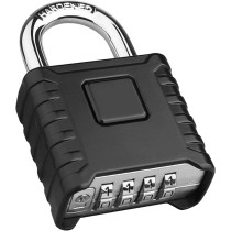 DIYife Heavy Duty Outdoor Padlock, Weatherproof, Hidden Password Lock