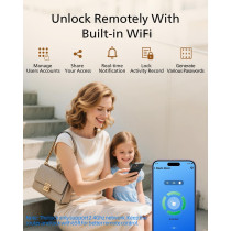 Philips Wi-Fi Smart Door Lock with Alexa, App & Fingerprint Access