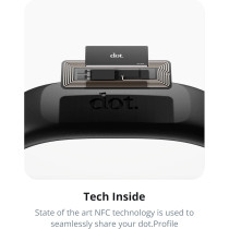 dot. Band Digital Business Card Wristband – Tap Compatible iPhone & Android