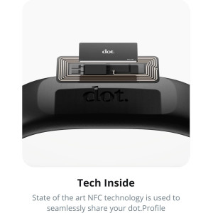 dot. Band : Carte de Visite Digitale Compatible iPhone & Android