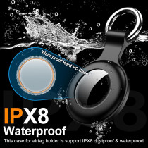 4Pack Airtag Holder Case with Keychain - Waterproof, Shockproof GPS Cover