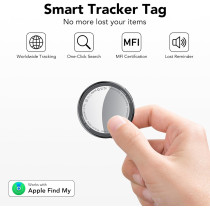 Air Tracker Tags 2025 MFi Apple - Localisateur Bluetooth Clés