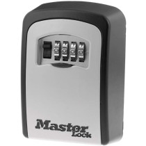 Master Lock 5401EC Wall Mount Lock Box, 5-Key Capacity, Black, Combo Set