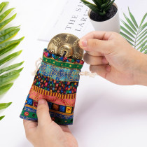 Boao Tibetan Tingsha Cymbals 6.3cm Meditation Chime Bells with Bag