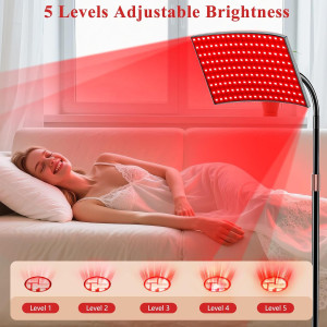 Red Light Therapy Panel 660nm & 850nm Infrared LED – Ideal Gift for Her