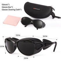 FreeMascot Red Light Therapy & Laser Safety Glasses for Eye Protection