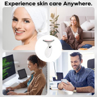 Red Light Therapy Wand for Face & Neck | 7 Color LED Skin Care Tool