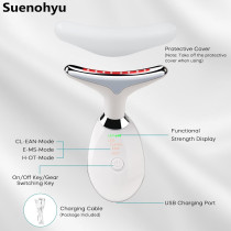 Red Light Therapy Wand for Face & Neck | 7 Color LED Skin Care Tool