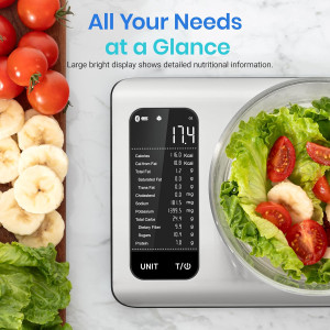 Balance de Cuisine Etekcity Intelligente avec Calcul Nutritionnel