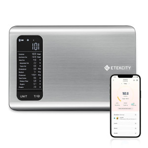 Etekcity Smart Kitchen Scale with Nutritional Calculator & App – 11lb