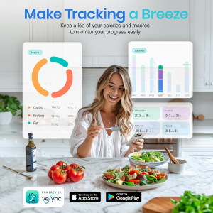 Balance de Cuisine Etekcity Intelligente avec Calcul Nutritionnel