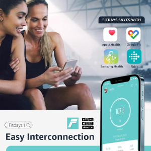 Smart Digital Bathroom Scale 13-Body Composition Analyzer & BMI Monitor