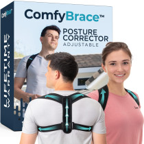 Correcteur de Posture ComfyBrace - Soutien Dos & Cou Ajustable