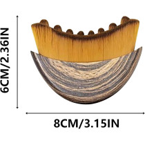 Lymphatic Drainage Massager & Contour Face Brush for Double Chin Reduction