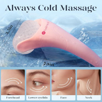 BAIMEI IcyMe Ice Roller & Gua Sha Set - Reduces Puffiness & Migraines