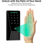 Wyze Palm Lock - Smart Door Lock with Palm Vein Recognition, Keyless Entry, Keypad, Wi-Fi, Alexa & Google Compatible