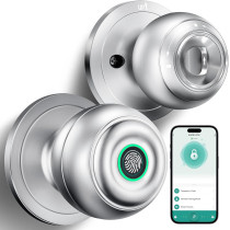 Smart Fingerprint Door Lock with App Control & Key | Keyless Entry