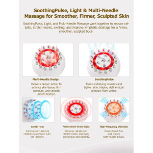 Lymphatic Drainage Massager & Anti-Cellulite Tool for Body Sculpting