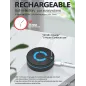 Tens Black Unit avec 2 électrodes, Appareil de massage EMS microcourant, stimulateur musculaire multifonction