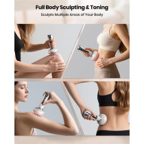 4-in-1 Lymphatic Drainage Massager for Cellulite, Stretch Marks & Body Sculpting