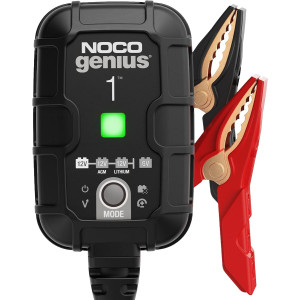 NOCO GENIUS1 1A 6V/12V Smart Battery Charger with Overcharge Protection