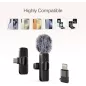 Microphone Lavalier Sans Fil Professionnel pour iPhone iPad - Enregistrement Vidéo, Podcast, YouTube, Réduction de Bruit