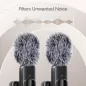 Microphone Lavalier Sans Fil Professionnel pour iPhone iPad - Enregistrement Vidéo, Podcast, YouTube, Réduction de Bruit