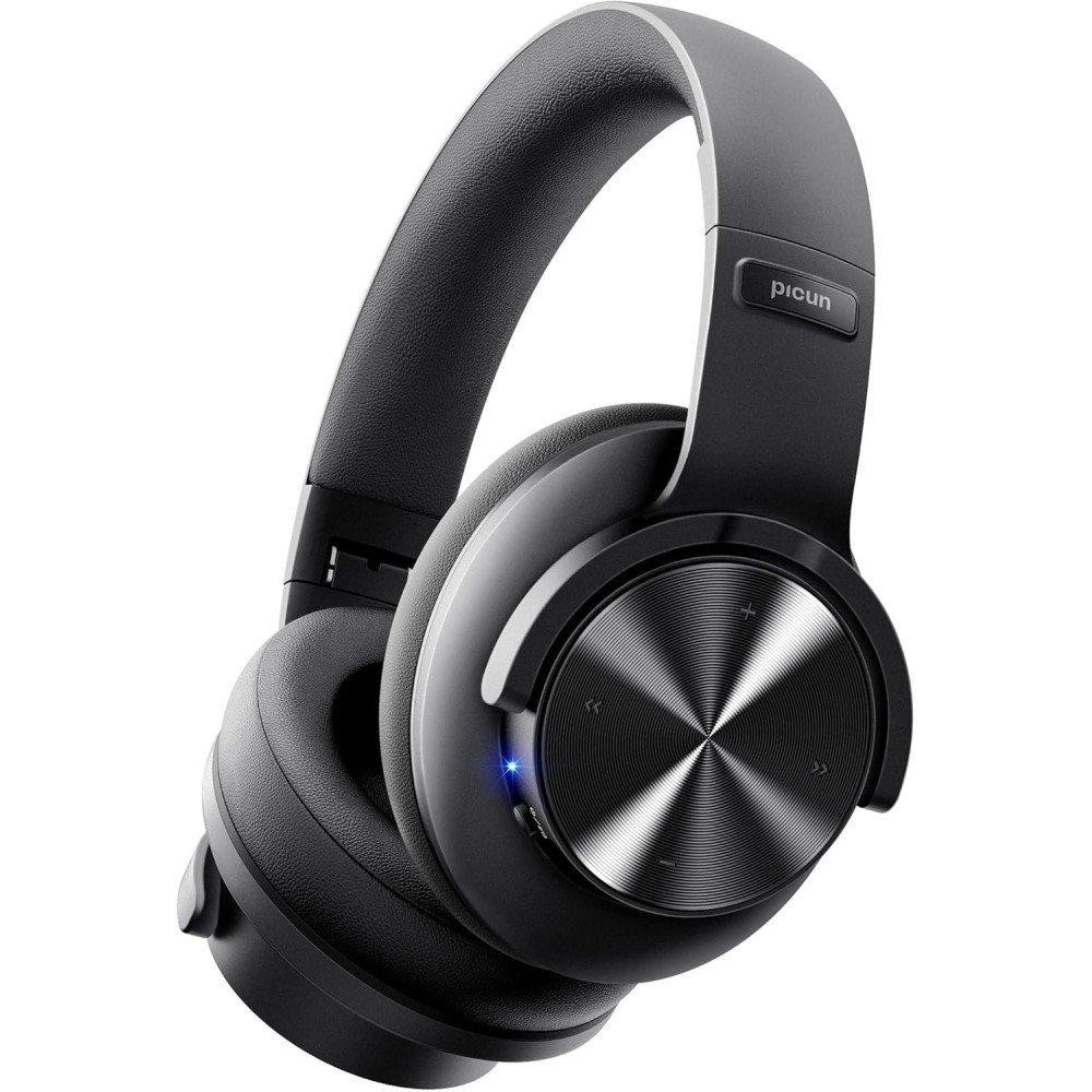 Casque Bluetooth Picun B8, 120H, 3 Modes EQ, Sans Fil Noir