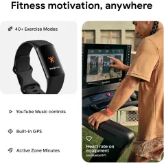 Fitbit Charge 6 GPS & Santé, Google Apps, 6 mois Premium